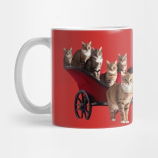 Santa Claus cat lover Mug